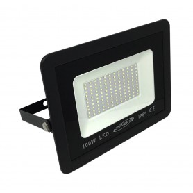 FARO LED 100 W LUCE CALDA FARETTO SLIM ESTERNO IP65