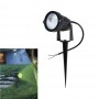 FARETTO LED 5 W PROIETTORE LUCE VERDE DA GIARDINO CON  PICCHETTO ES06-NV