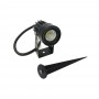 FARETTO LED 5 W LUCE BIANCA PROIETTORE PICCHETTO DA TERRA GIARDINO  ES06-NF