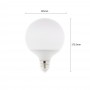 LAMPADINA LED 22 WATT LAMPADA GLOBO SFERA LUCE BIANCA 6500K E27