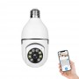 TELECAMERA IP LED LAMPADINA E27 WIFI SMART CAM VIDEOSORVEGLIANZA CONTROLLO APP