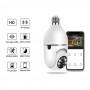 TELECAMERA IP LED LAMPADINA E27 WIFI SMART CAM VIDEOSORVEGLIANZA CONTROLLO APP