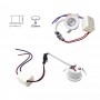 KIT 10 FARETTI A INCASSO FARETTO 1 W LED LUCE NATURALE 4000 BORDO BIANCO P31