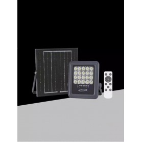 FARO LED CON PANNELLO SOLARE 50 W LUCE NATURALE 4000K TELECOMANDO