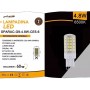 5 LAMPADINE G9 LAMPADINA LED 4.8 W - 60 W LUCE BIANCA PER LAMPADARIO APPLIQUE