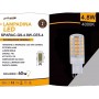 5 LAMPADINE G9 LAMPADINA LED 4.8 W - 60 W LUCE NATURALE PER LAMPADARIO APPLIQUE