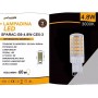 5 LAMPADINE G9 LAMPADINA LED 4.8 W - 60 W LUCE CALDA PER LAMPADARIO APPLIQUE