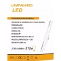 LAMPADARIO LED LUCE BIANCA CALDA NATURALE LAMPADA A SOSPENSIONE LINEARE 42 W A70