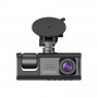 TELECAMERA PER AUTO DASHCAM FULL HD DVR CAR VIDEO 3 CAM DA RETROMARCIA